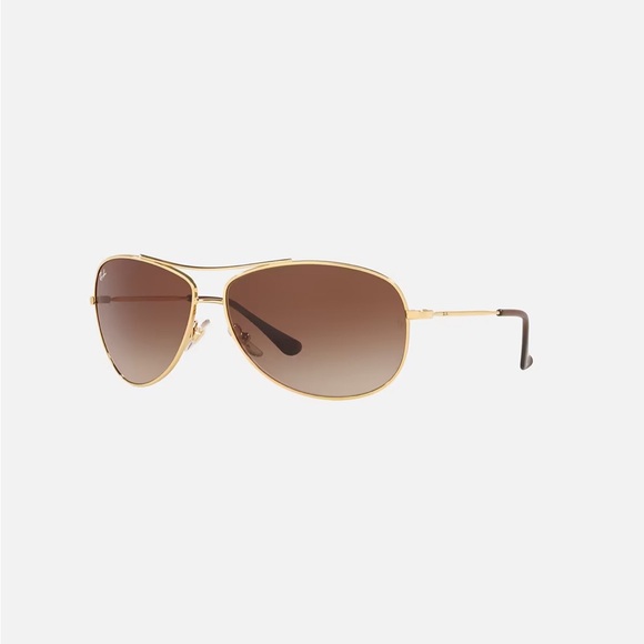 Ray Ban Aviator Gold Frame Sunglasses - Picture 8 of 10
